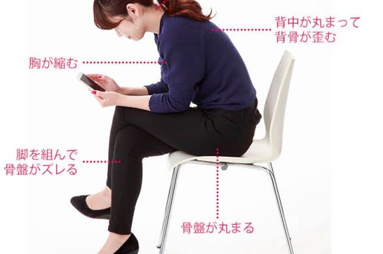 不良姿勢