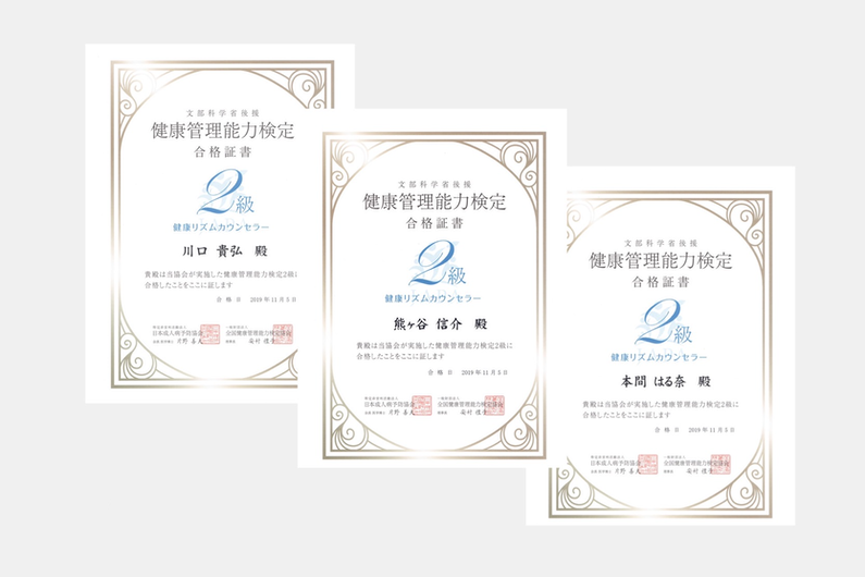健康管理能力検定